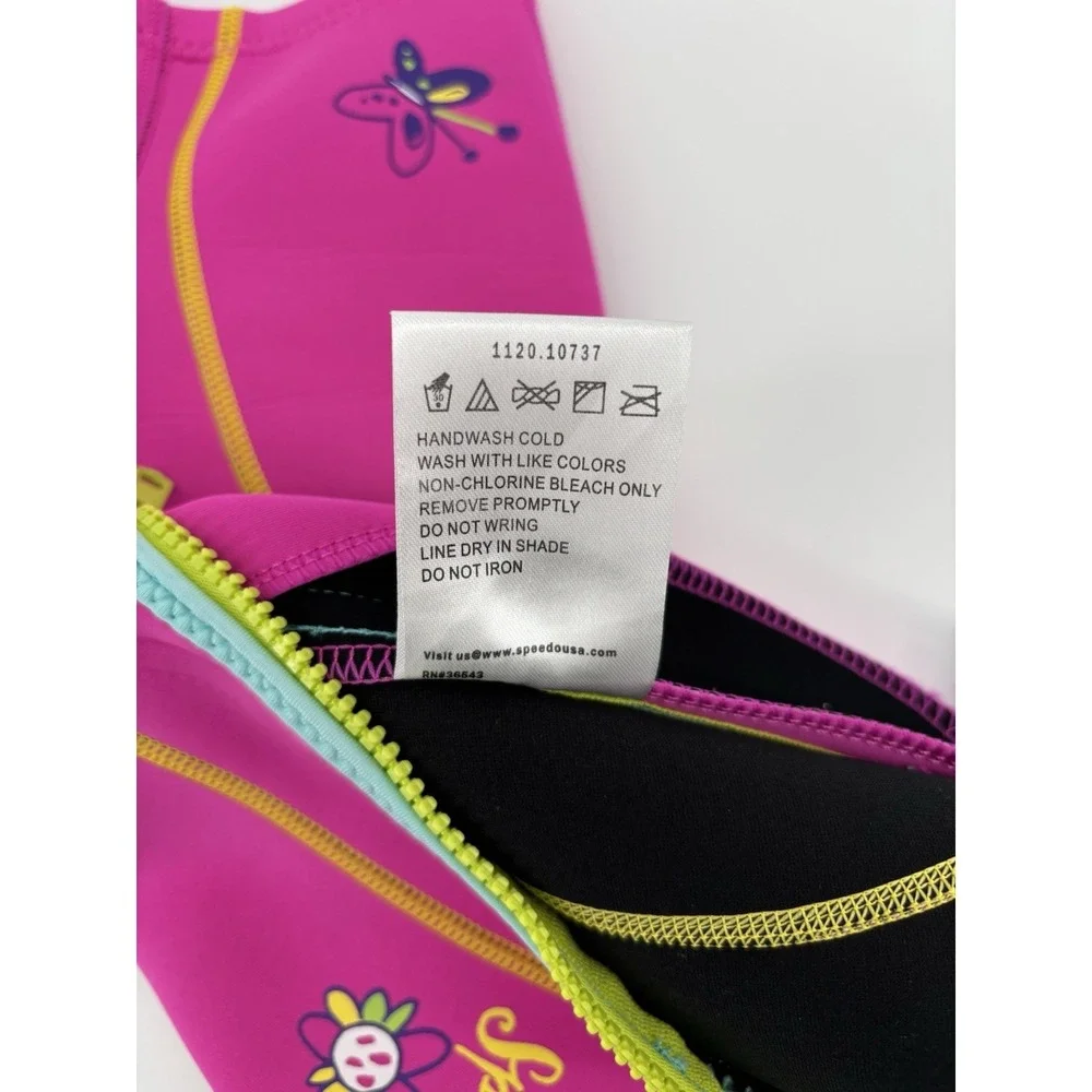 Speedo Kids Begin To Swim UV Thermal Swimsuit UPF 50+ Sz 2T